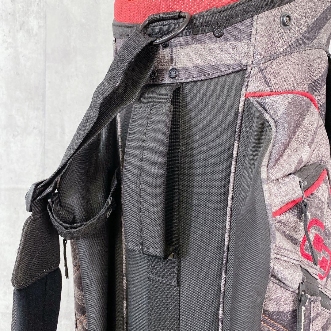 T527 OGIO オジオ ゴルフ キャディバッグ GIZA 10.5型 グレー