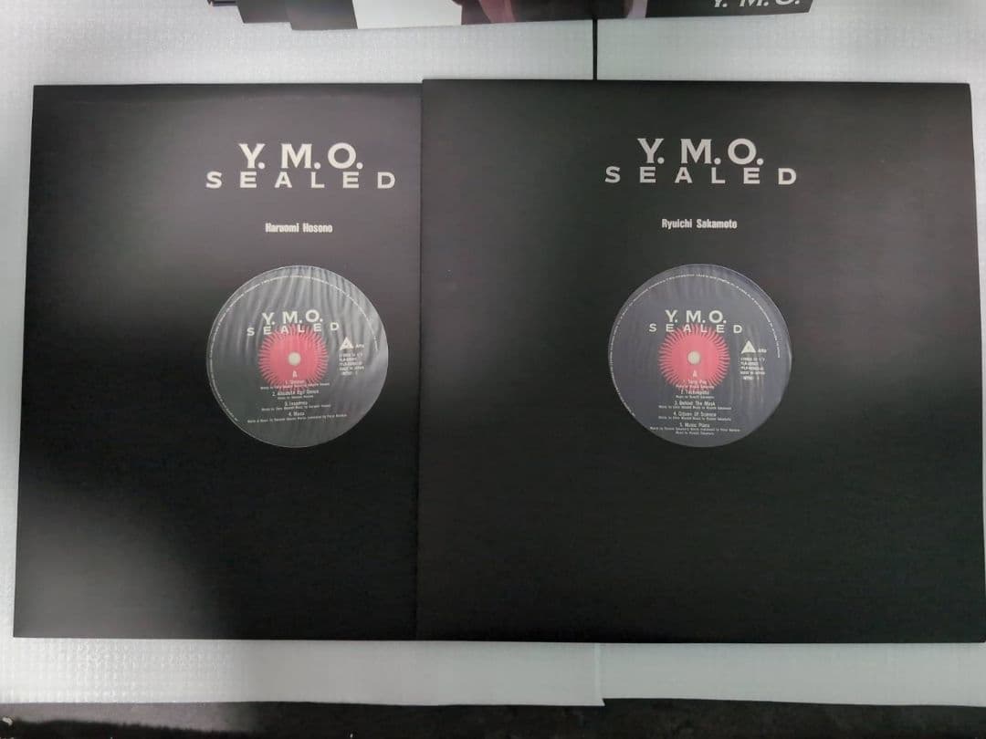 ・ YMO ・SEALED ( LPレコード / 4枚組 ) ・帯付