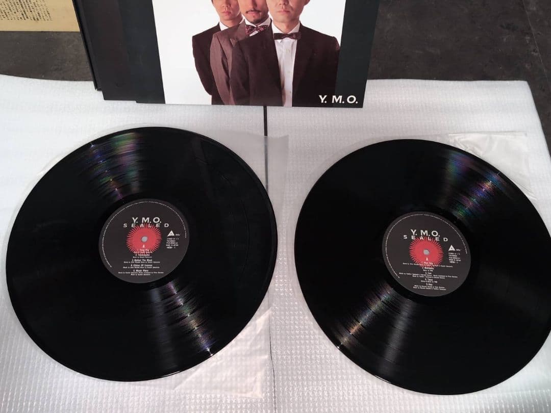 ・ YMO ・SEALED ( LPレコード / 4枚組 ) ・帯付