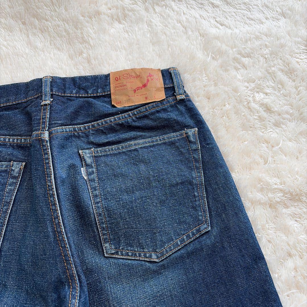 【サイズ2(M)】107 IVY FIT SELVEDGE DENIM 淡
