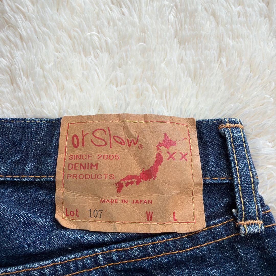 【サイズ2(M)】107 IVY FIT SELVEDGE DENIM 淡