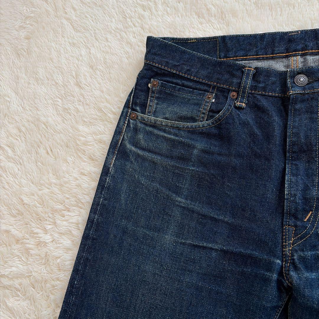 【サイズ2(M)】107 IVY FIT SELVEDGE DENIM 淡