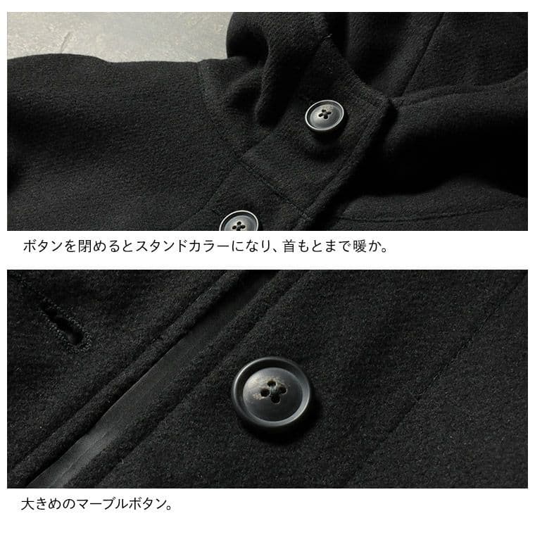ソウルベリー soulberry　クロヤギさんからお手紙ついた　黒ポンチョ