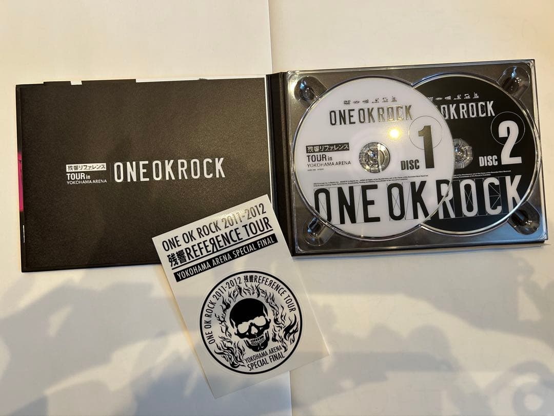 ONE OK ROCK DVD 4点セット ロゴステッカー2枚