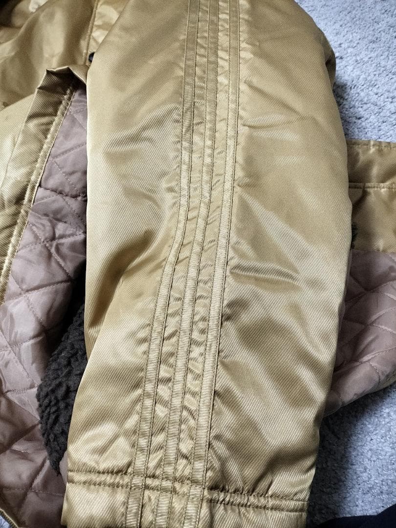 アディダス/90s～00s/ヴィンテージ/ベンチコート/デカロゴ/SIZE XL