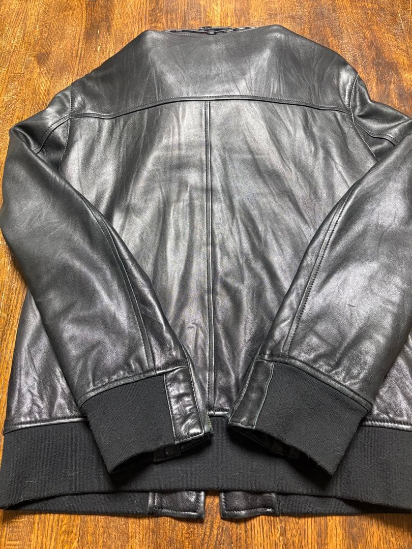 BURBERRY BLACK LABEL 羊革　黒