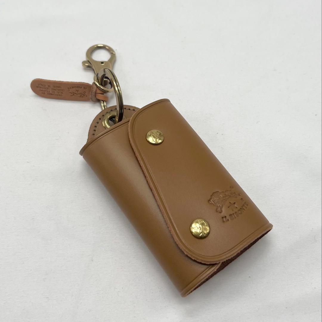 【新品未使用】イルビゾンテ スマートキーケース ☆カーキ（オリーブグリーン）