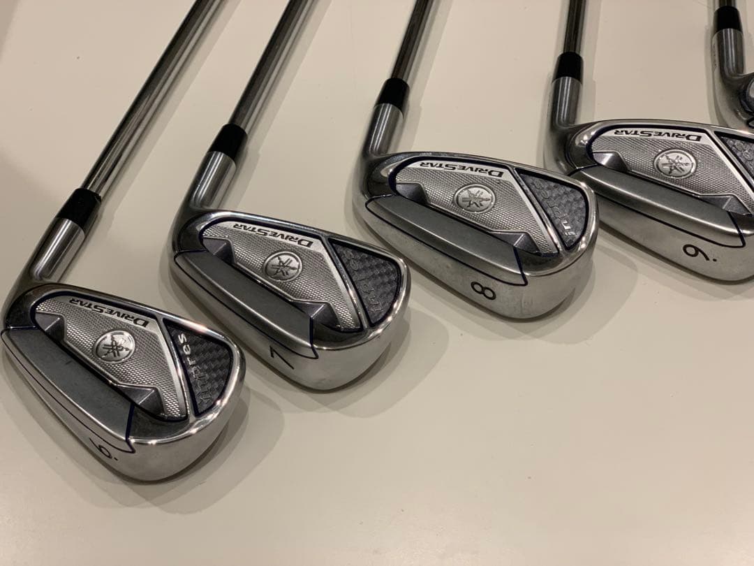 ヤマハ 5S アイアン7本セット・バッグ付き　メンズ 右利き