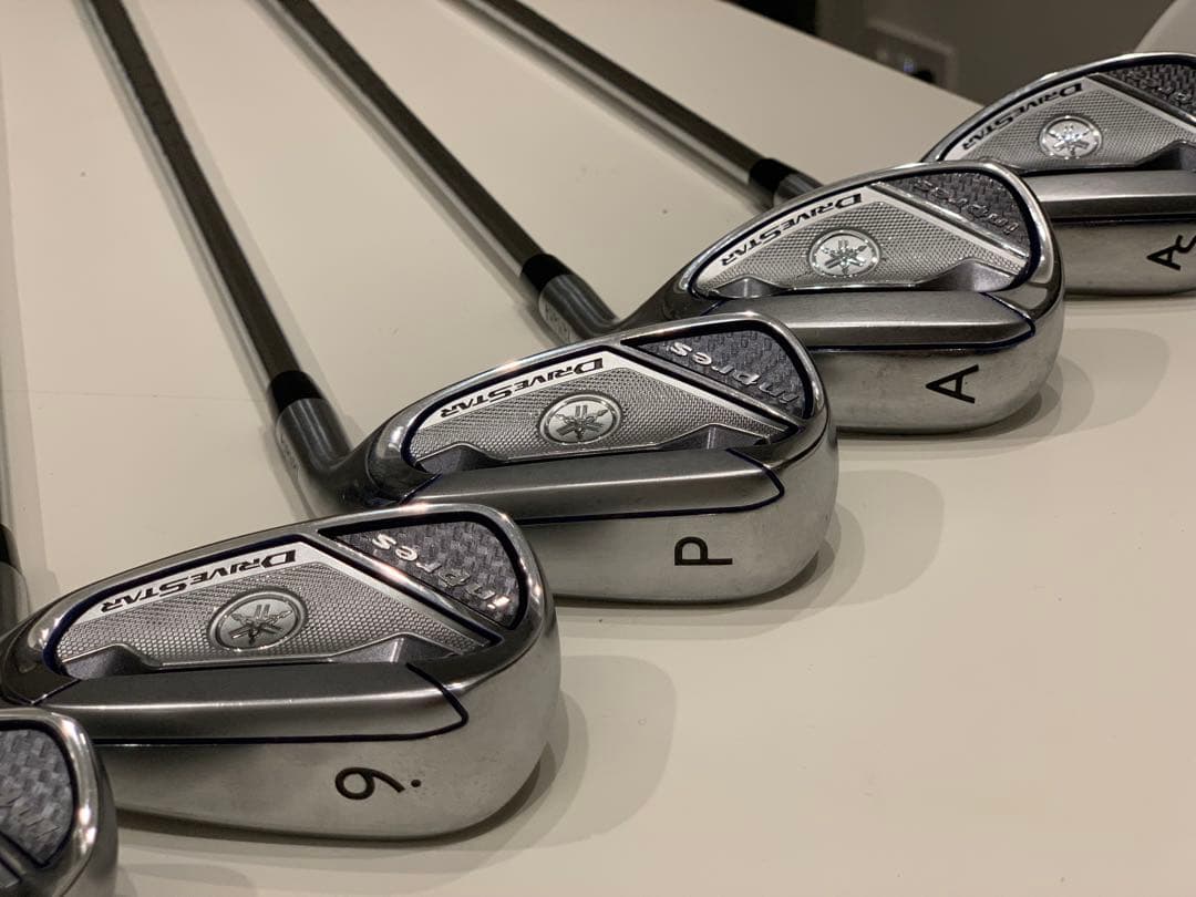 ヤマハ 5S アイアン7本セット・バッグ付き　メンズ 右利き
