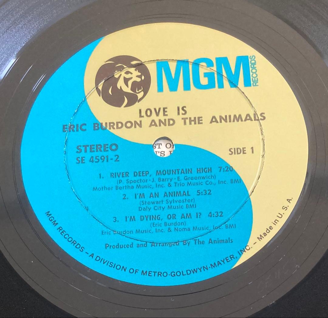 ◾️高音質USオリジナルステレオ盤■ERIC BURDON & THE ANIMA