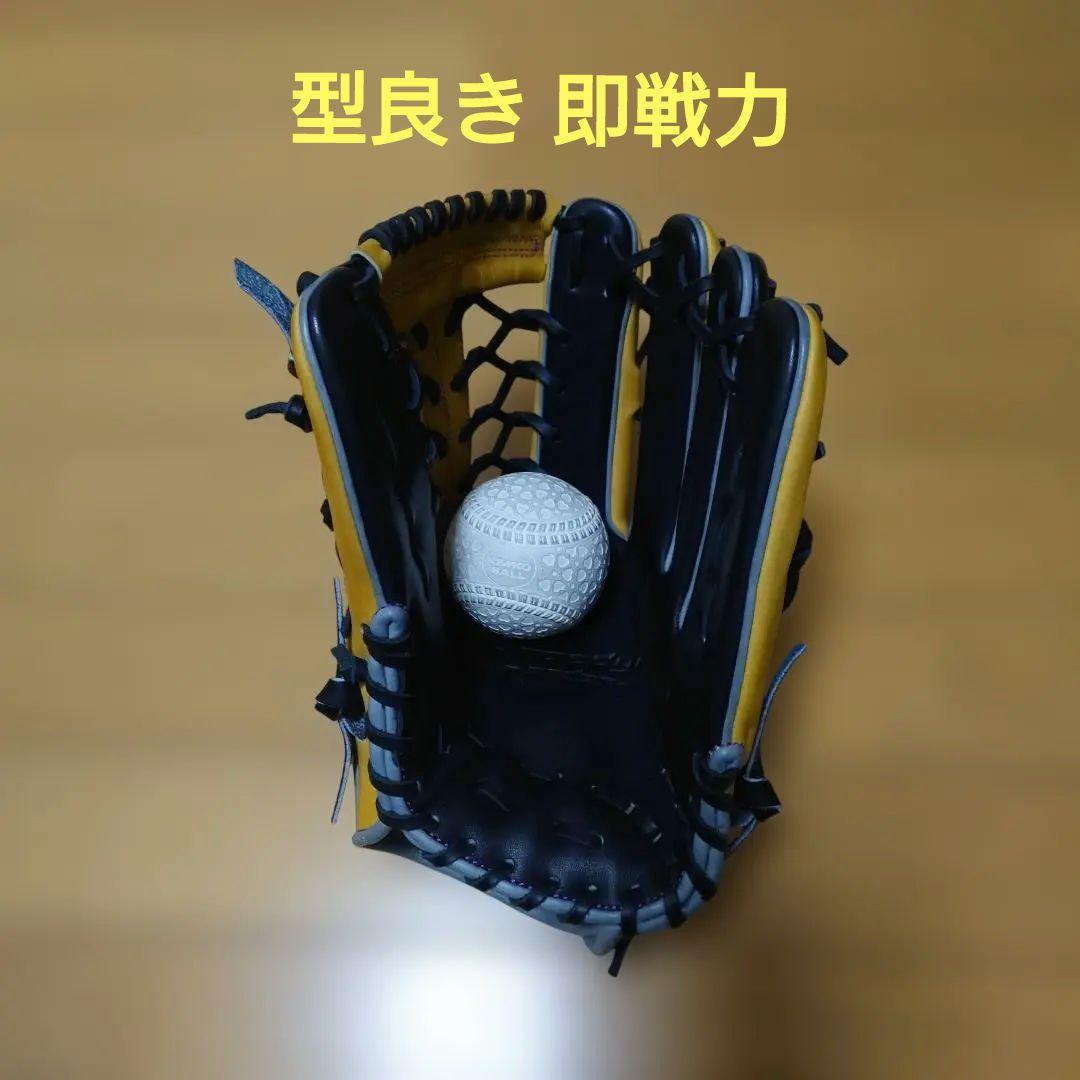 新品未使用 SSK軟式オーダーグラブ 874型 外野 スチーム型付け済み 即戦力