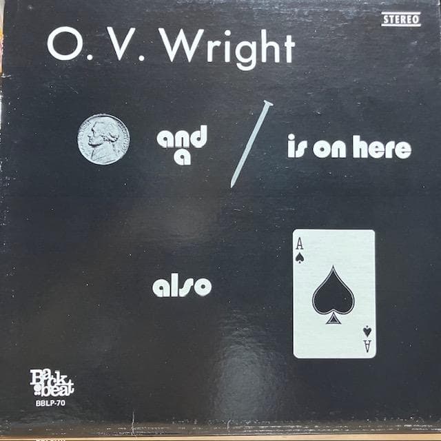 ソウル　O. V. Wright 　A Nickle and A Nail