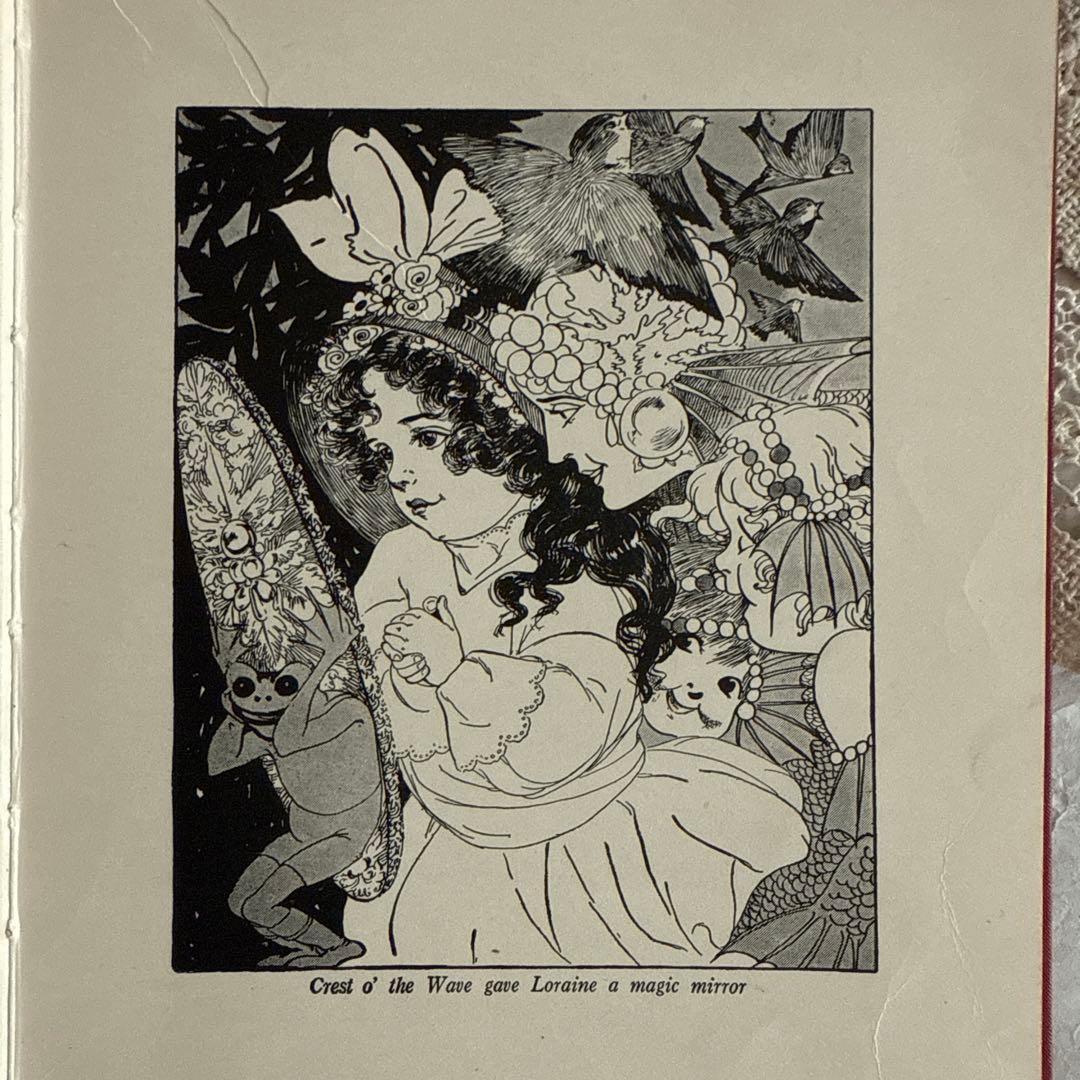 稀少1915年アンティーク愛らしい挿絵の絵本　初版　洋書ジャンクジャーナル古書