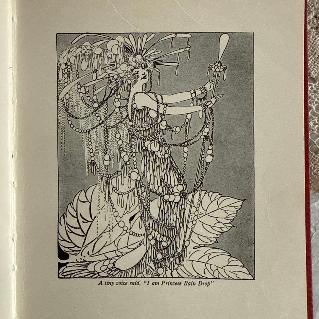 稀少1915年アンティーク愛らしい挿絵の絵本　初版　洋書ジャンクジャーナル古書