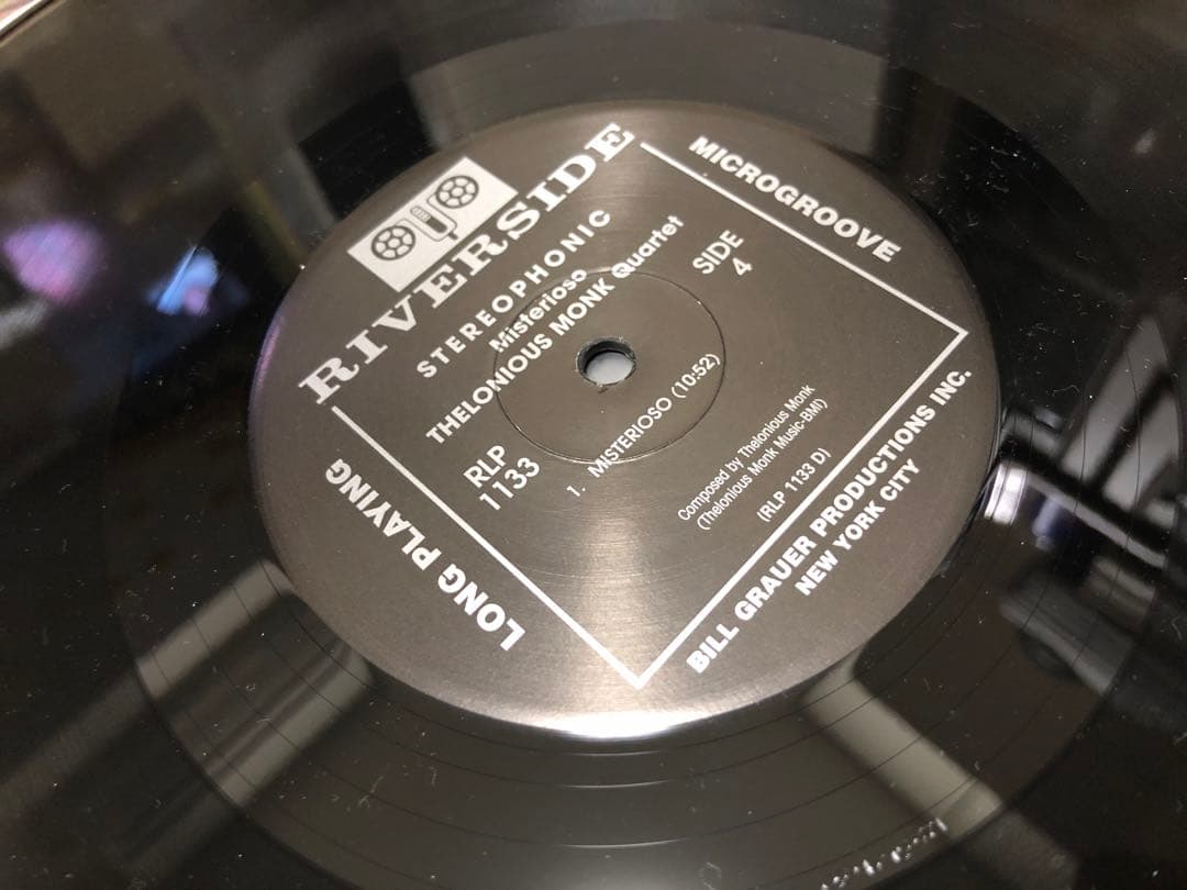 その他 Thelonious Monk Misterioso 45rpm 2LP