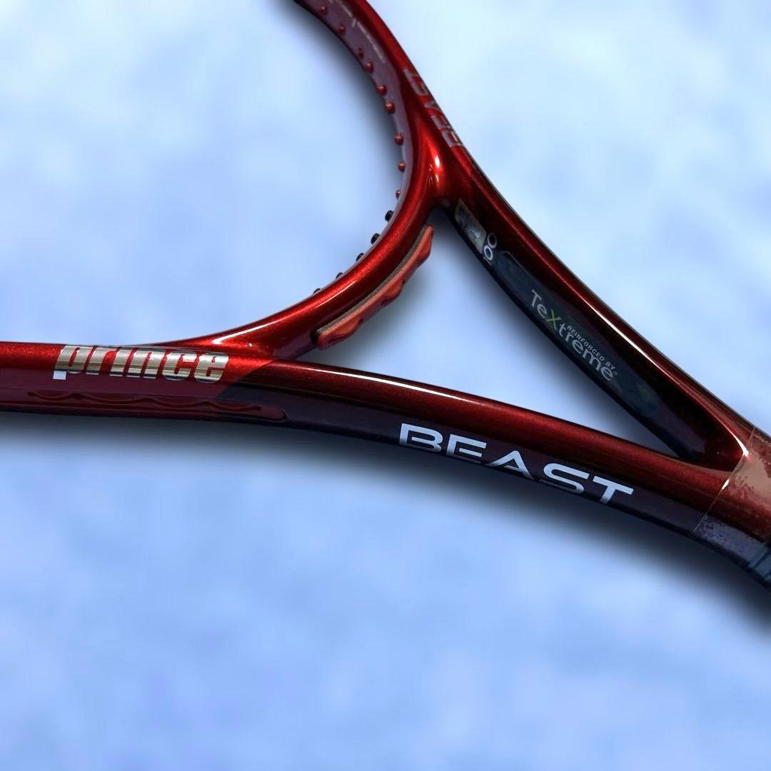 プリンステニスラケットビーストBEAST 280g ケース付きG2 新品未使用