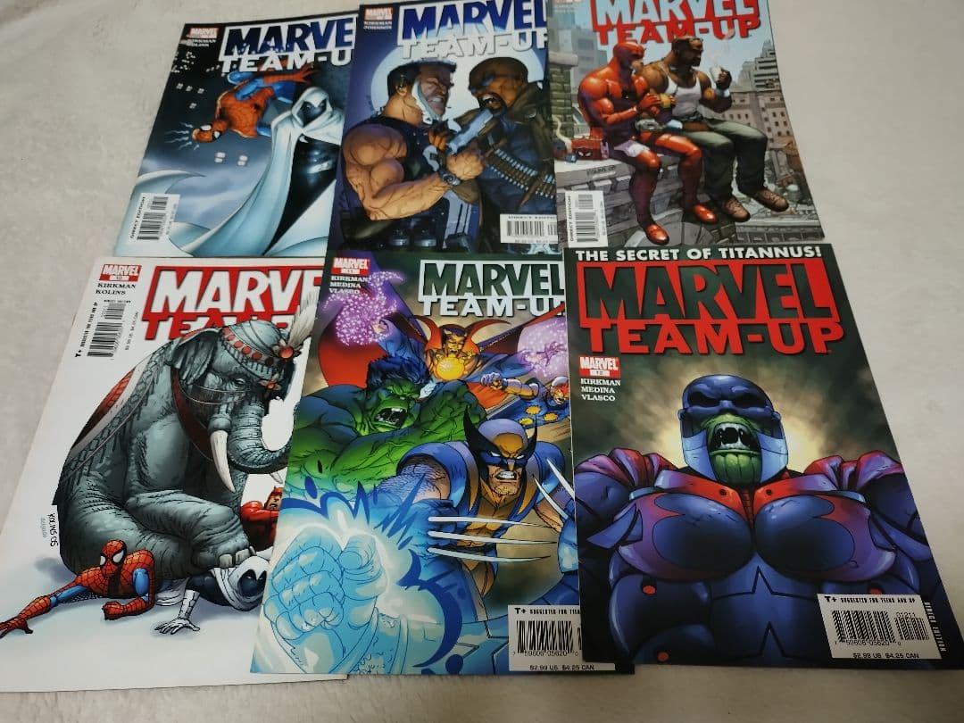 MARVEL チームアップ #1-13、15-25
