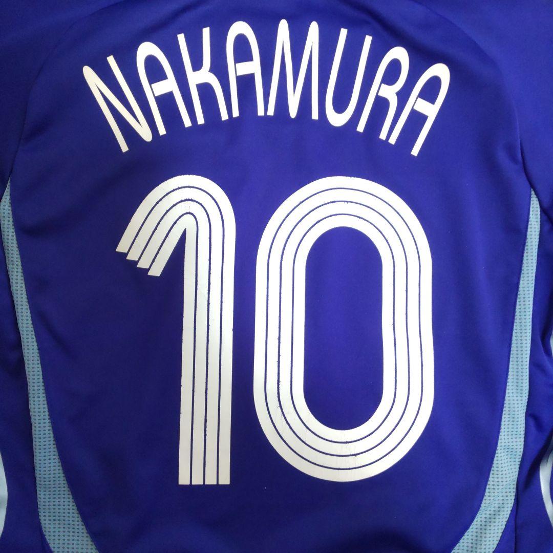 サッカー　日本代表　ユニフォーム　2006年 中村俊輔　Lサイズ アディダス
