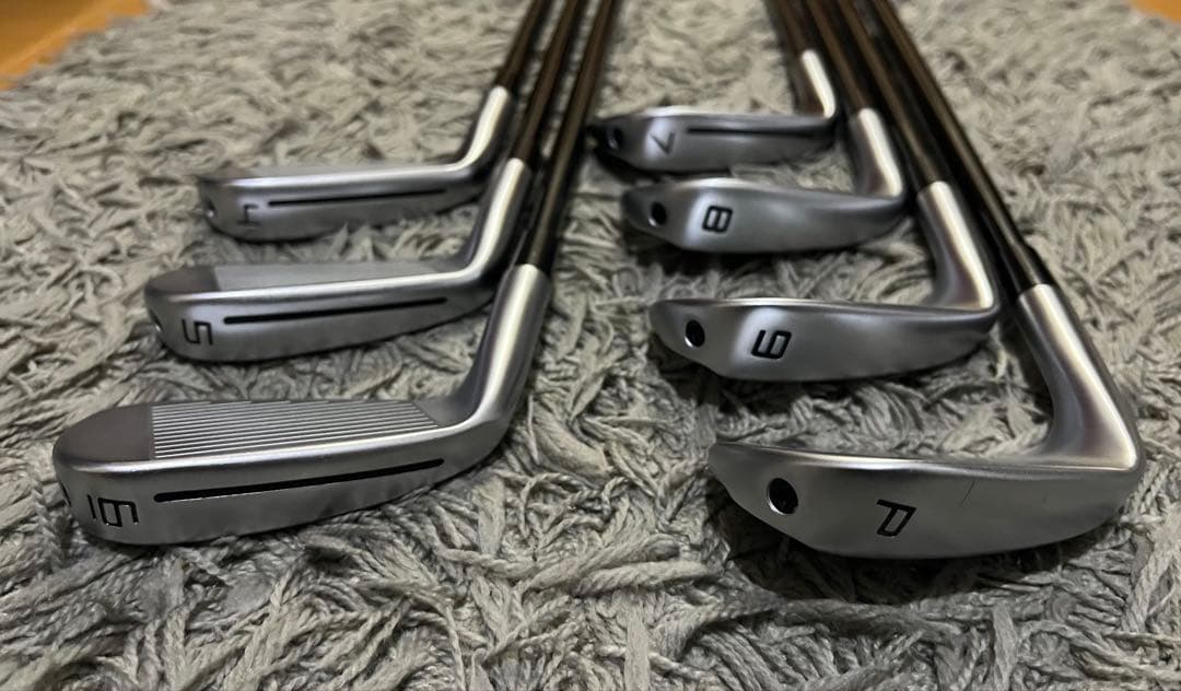 【美品】TaylorMade P770 2023 アイアン7本セット 4-P