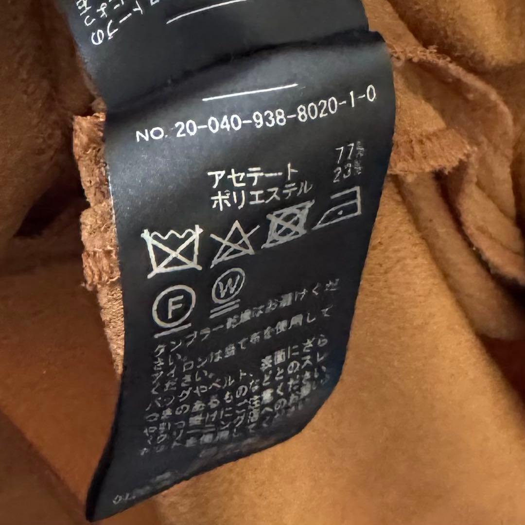 VERMEIL par iena アセテートバックサテンジョーゼットワンピース