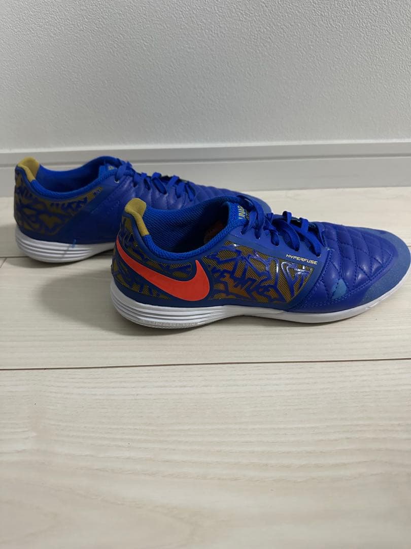 Nike Lunar Gato フットサルシューズ 青/オレンジ