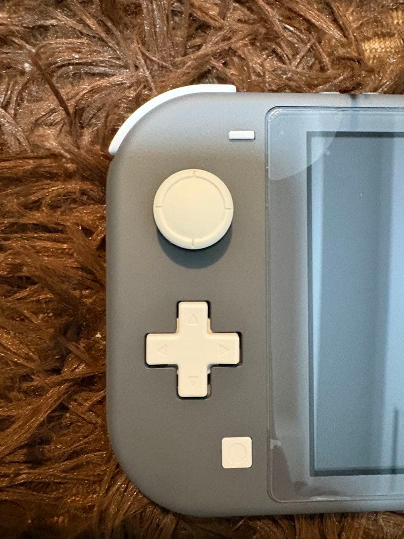 Nintendo Switch Lite グレー 本体 充電器付き　カセット5個