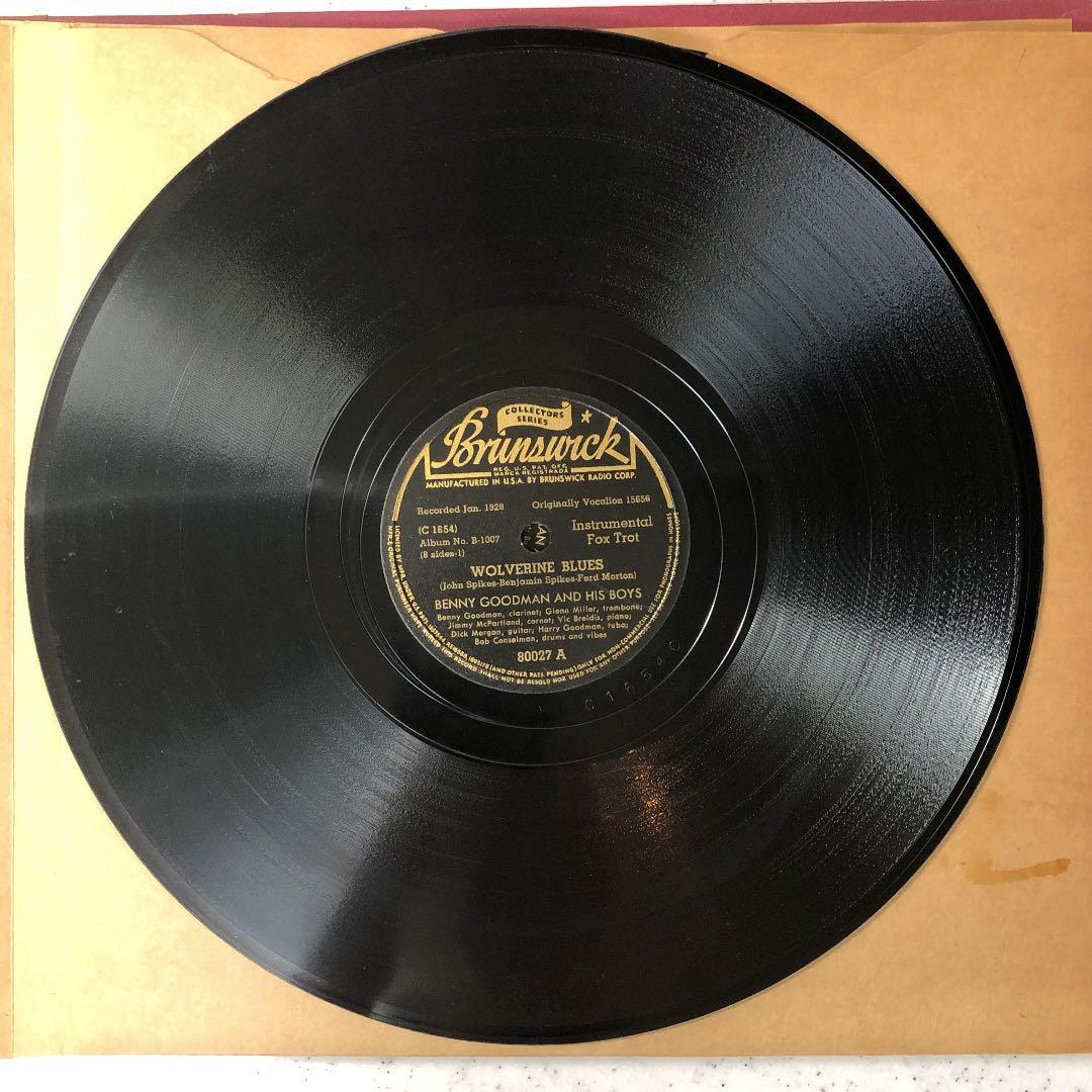 貴重！4枚組 BENNY & GLENN ライナー付 78rpm 美品SP盤