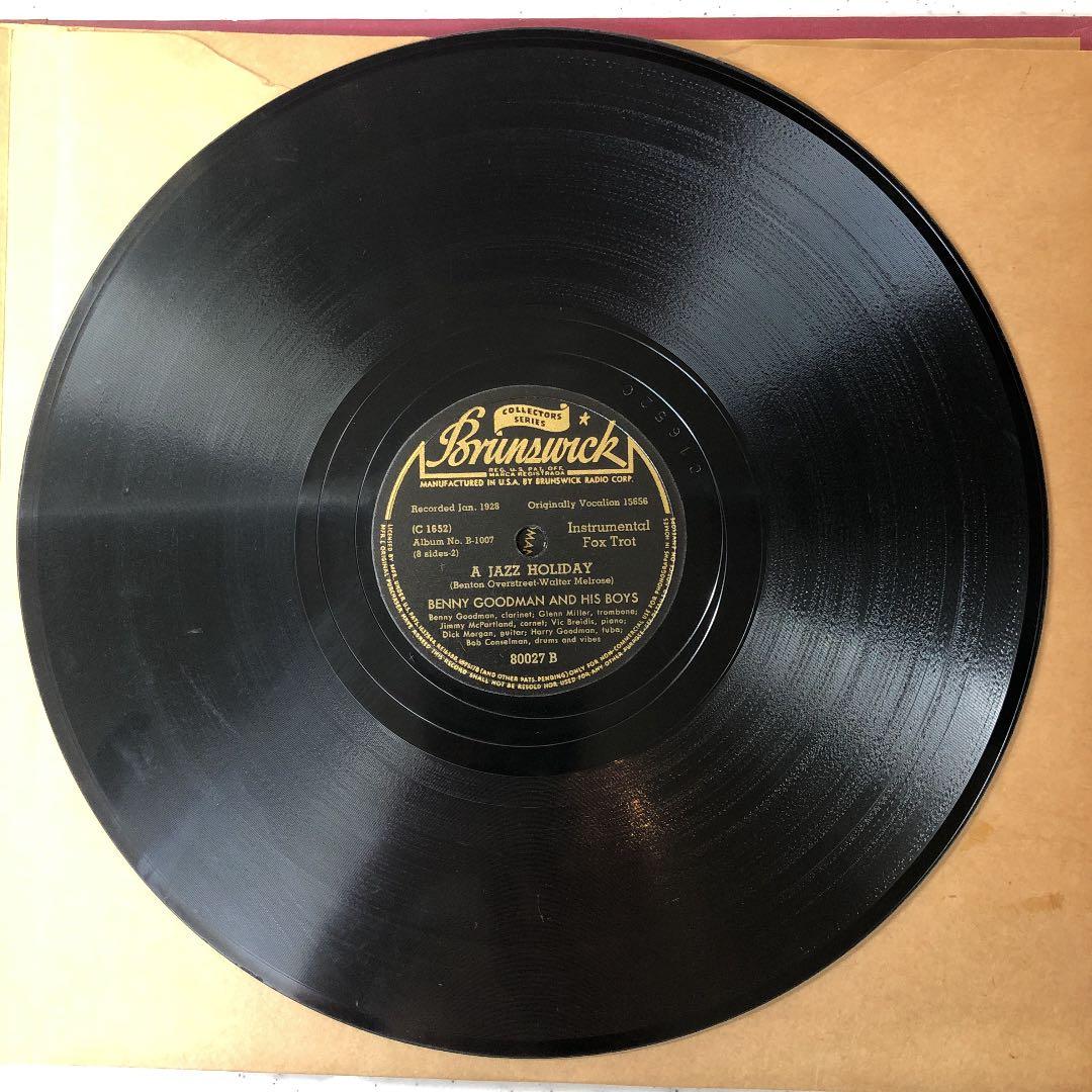 貴重！4枚組 BENNY & GLENN ライナー付 78rpm 美品SP盤