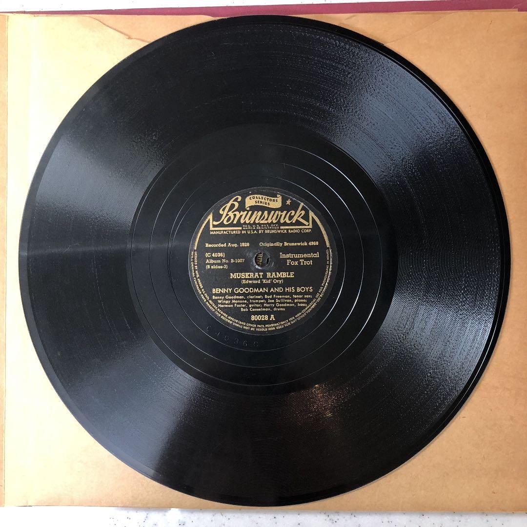 貴重！4枚組 BENNY & GLENN ライナー付 78rpm 美品SP盤