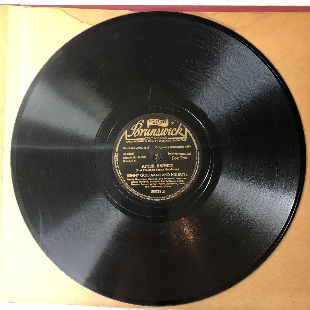 貴重！4枚組 BENNY & GLENN ライナー付 78rpm 美品SP盤