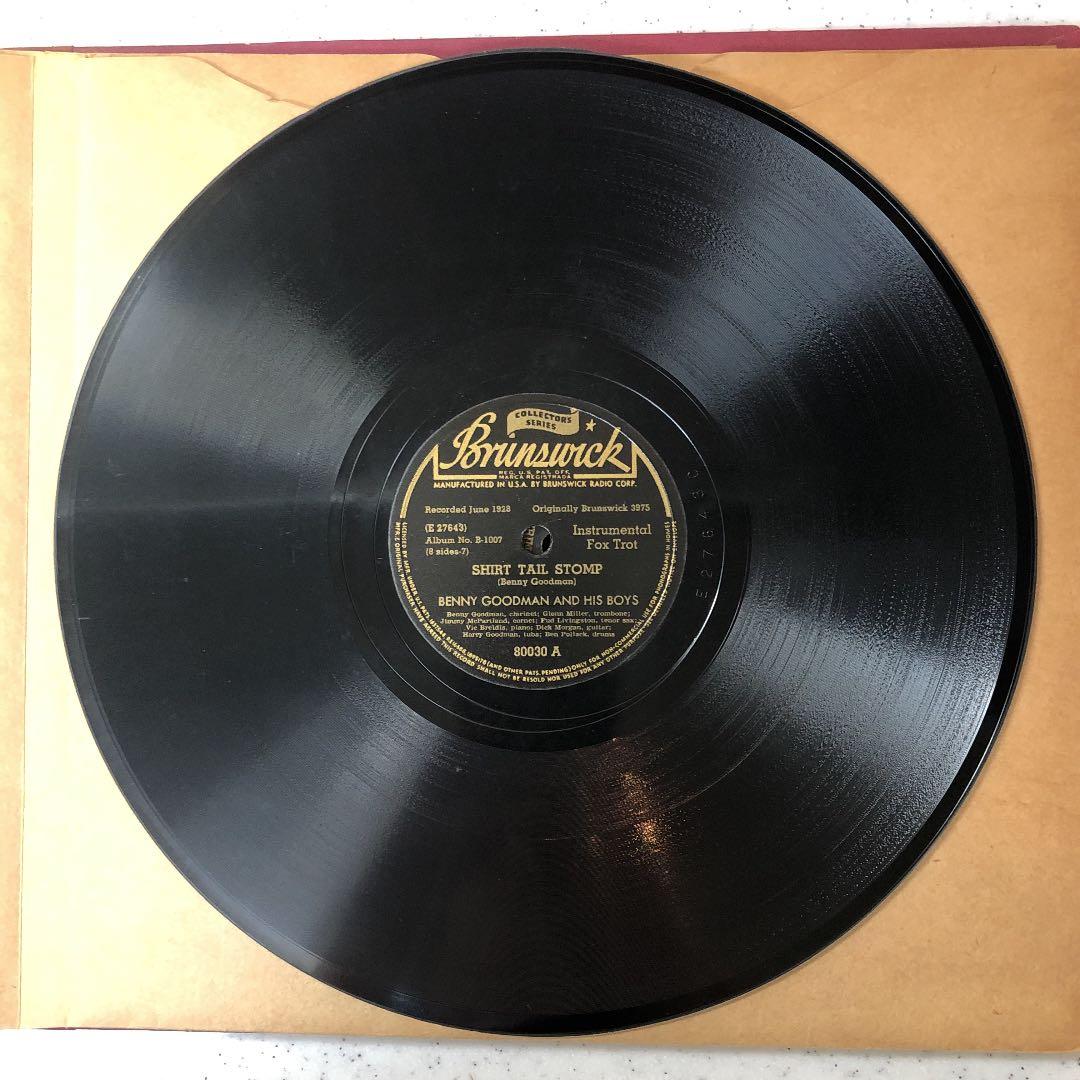 貴重！4枚組 BENNY & GLENN ライナー付 78rpm 美品SP盤