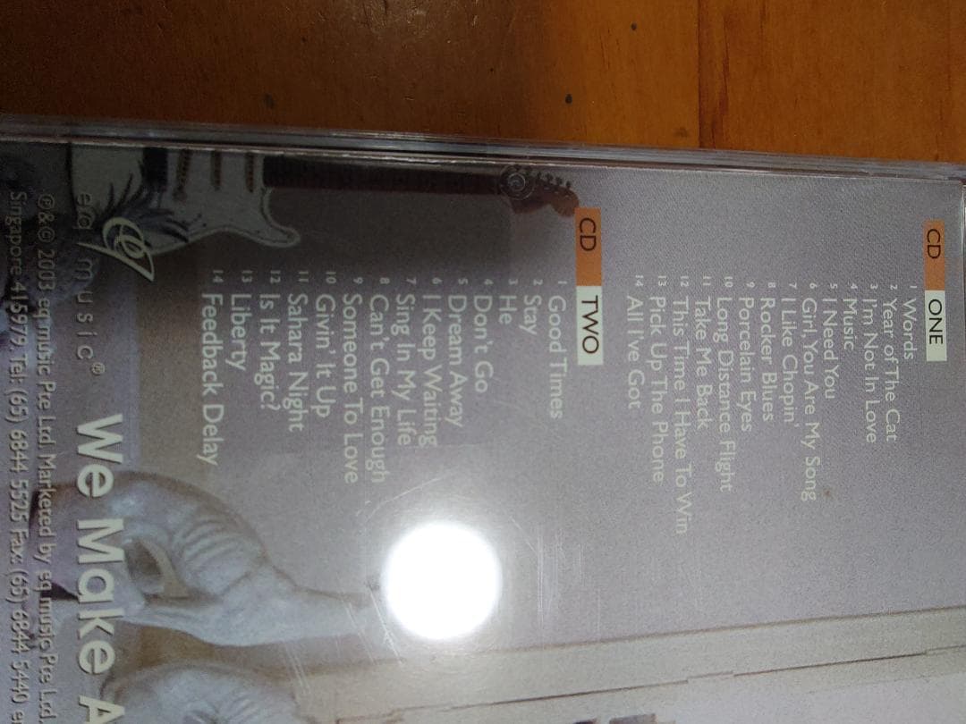 洋楽 F.R. DAVID SONGBOOK 2-CD ALBUM