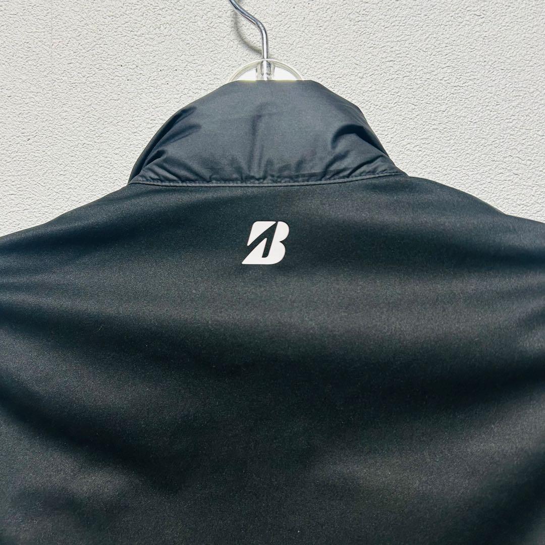 極美品✨ブリヂストンゴルフ　ダウンベスト　ブラック　L L ゴルフウエア
