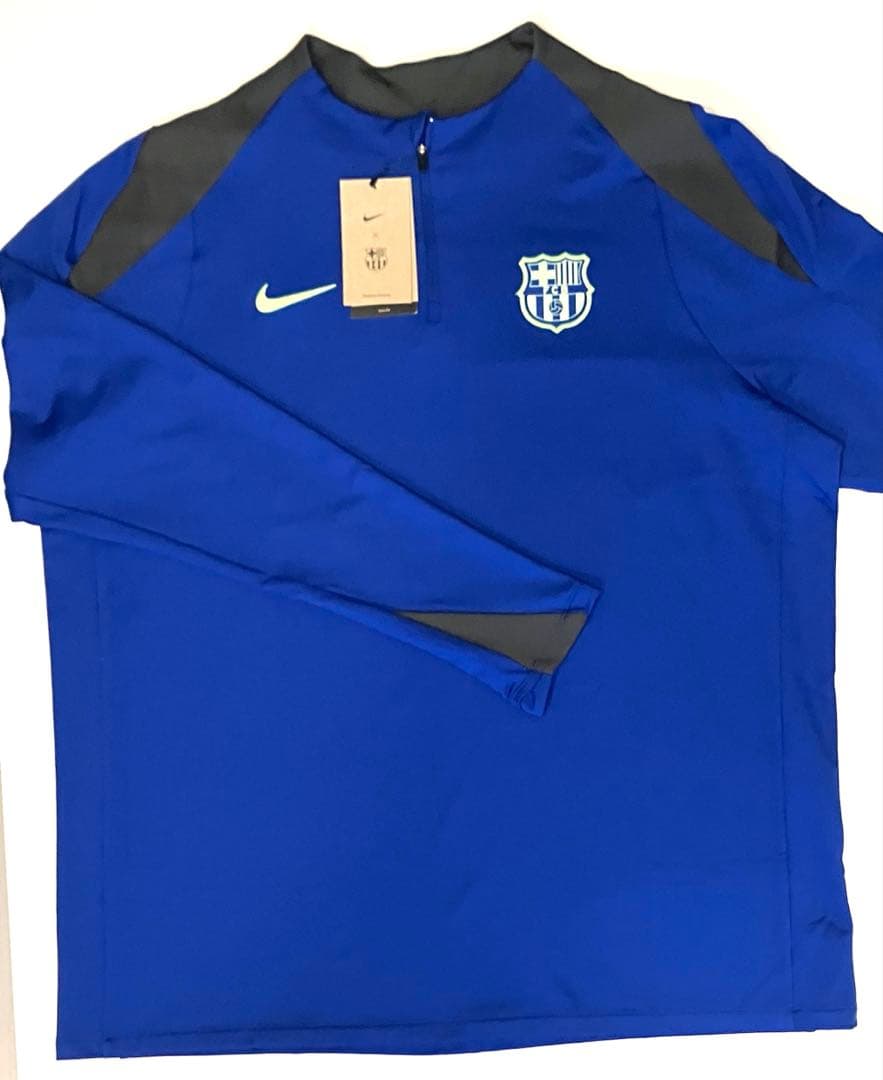新品【希少サイズ2XL】NIKE×FC バルセロナ サッカードリルトップ ロンt
