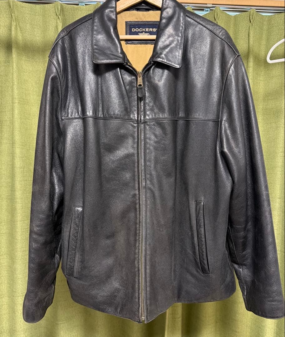 【美品】 ドッカーズ カウレザージャケット 90s 00s