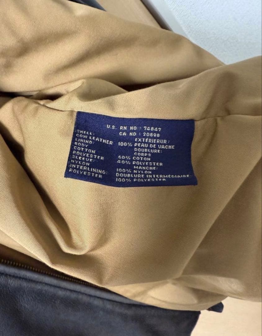 【美品】 ドッカーズ カウレザージャケット 90s 00s