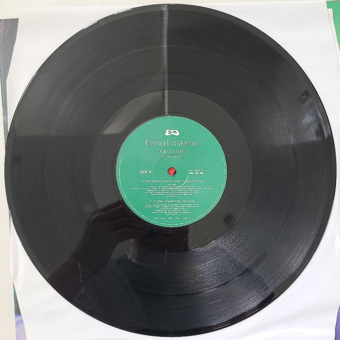 ★日本オリジナル盤★『クラブ・クラシックス』エリーシャ・ラヴァーン２枚組ＬＰ