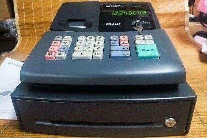 シャープレジスター　ER-A132　簡単便利特殊　送料込　008811