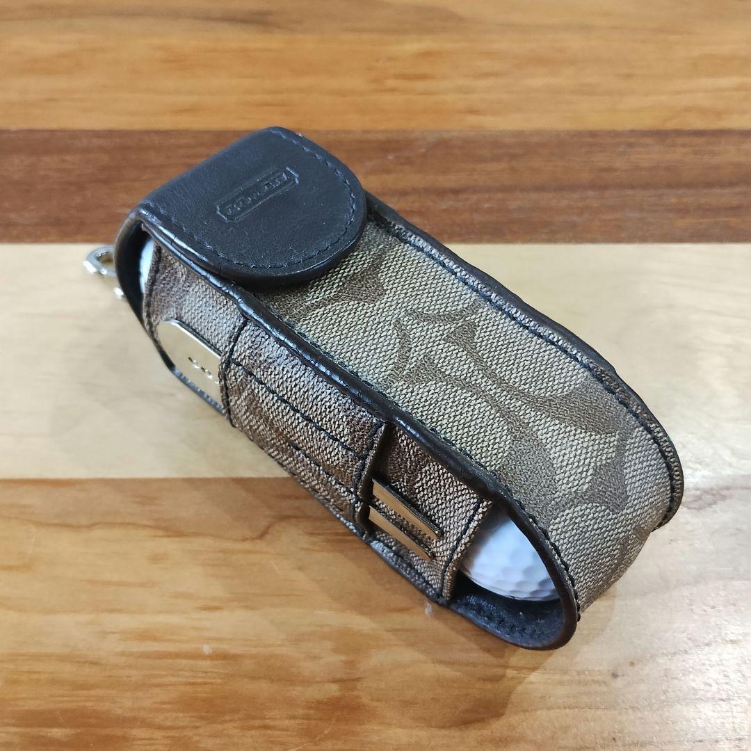 【未使用】COACH ゴルフボールケース セット