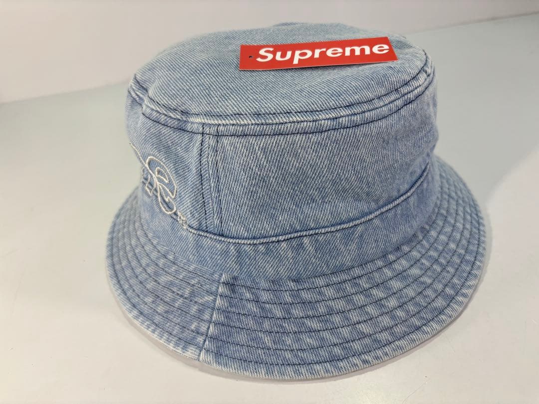 帽子 Supreme 23ss Outline Crusher Denim M/L