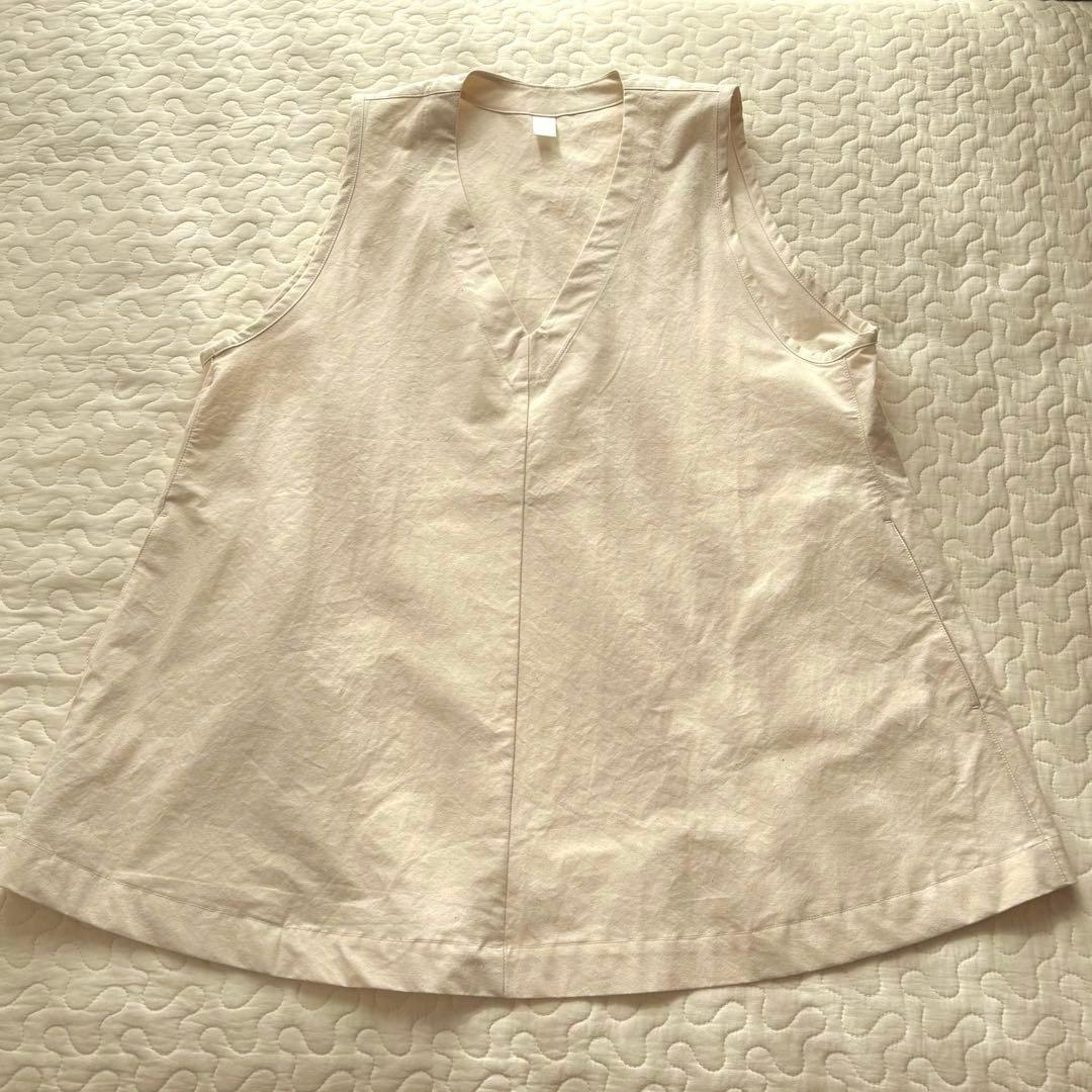 Yoli 2025AW Cotton vest オフホワイト