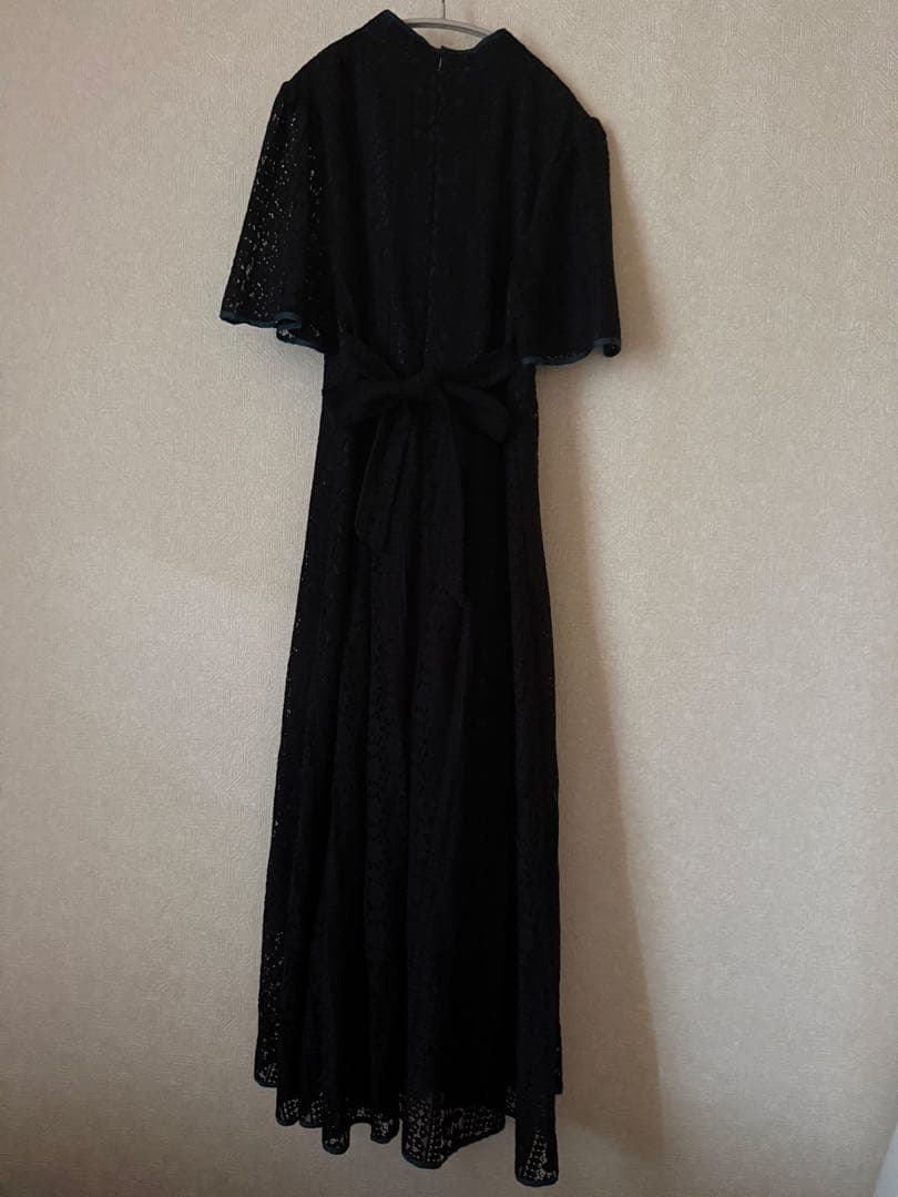 極美品✨PAMEO POSE　チャイナ　中華　ロングワンピース　マオカラー