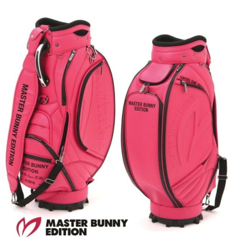 MASTER BUNNY キャディバッグ　ヘッドカバー4種付　美品✨️お値下げ