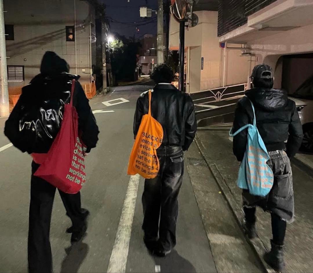 A MACHINE トートバッグ ブラック