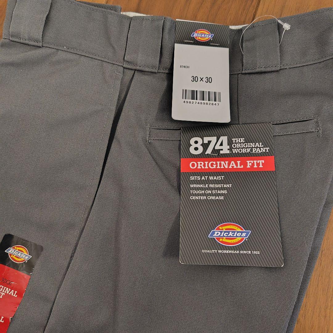 ディッキーズ874スタッズカスタム■チャコールグレーキムタク木村拓哉HTC