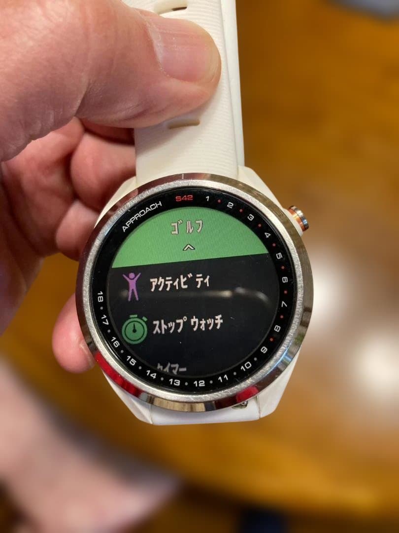N*s様 GARMIN ガーミン Approach アプローチ S42 白
