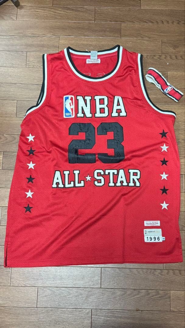 や　　NBA ALLSTAR ゲームシャツ バンダナ付き