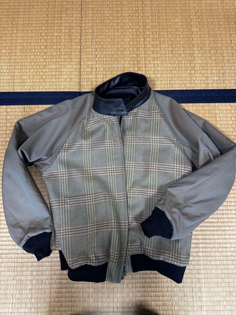 A.PRESSE アプレッセ レザーハリントンジャケット
