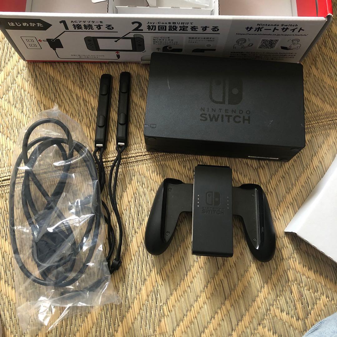 Nintendo Switch 本体 オレンジ・パープル Joy-Con 箱あり