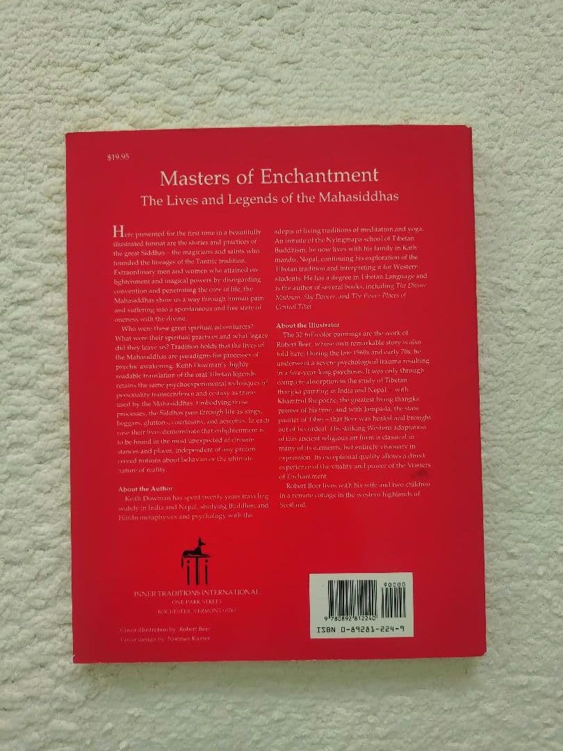 Masters of Enchantment Mahasiddhas 英語版